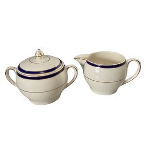 Vintage Patel Johnson Bro’s England Cream and Sugar Set